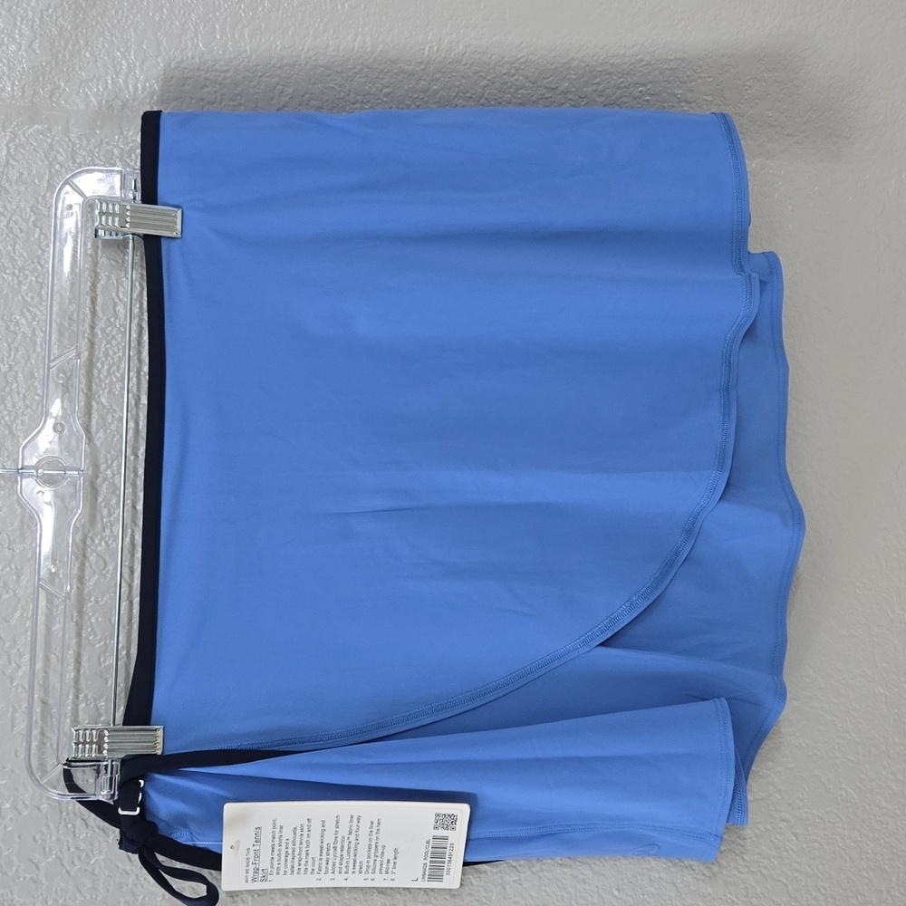 Wrap front tennis skirt